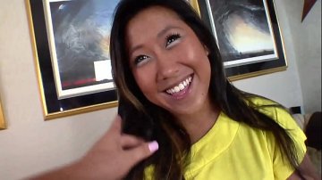 Asian filmed masturbating