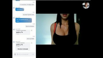 brunette video chat will make forget about yourself