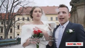 35-year-old blonde rides black grass