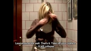 masturbates public bathroom