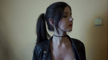 Russian sadomasochistic bitches explore haunted house