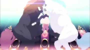 Blonde rides horse cock