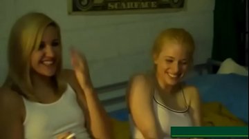 Teens make their first porn film while fuck