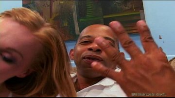 mulatto with huge breasts moves very well cock