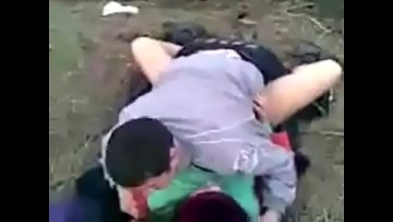 Porno with Romanian almost raped field