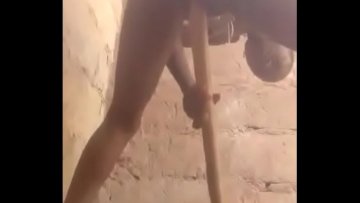 Porno with black woman puts huge stick pussy